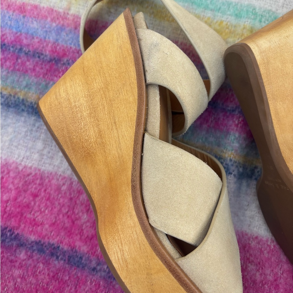 RAG & BONE Santiago Wedge Clogs - Picture 6 of 8